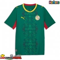 Camisa de Futebol Senegal Equipamento Secundário Mundo 2026 Manga Curta